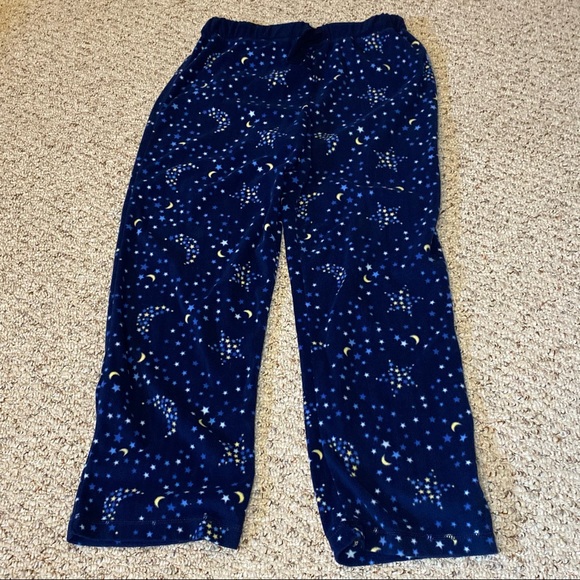 Jasmine Rose Intimates 2 Piece Pyjama set Full Zipper Moon and Stars Size Large - Picture 7 of 9